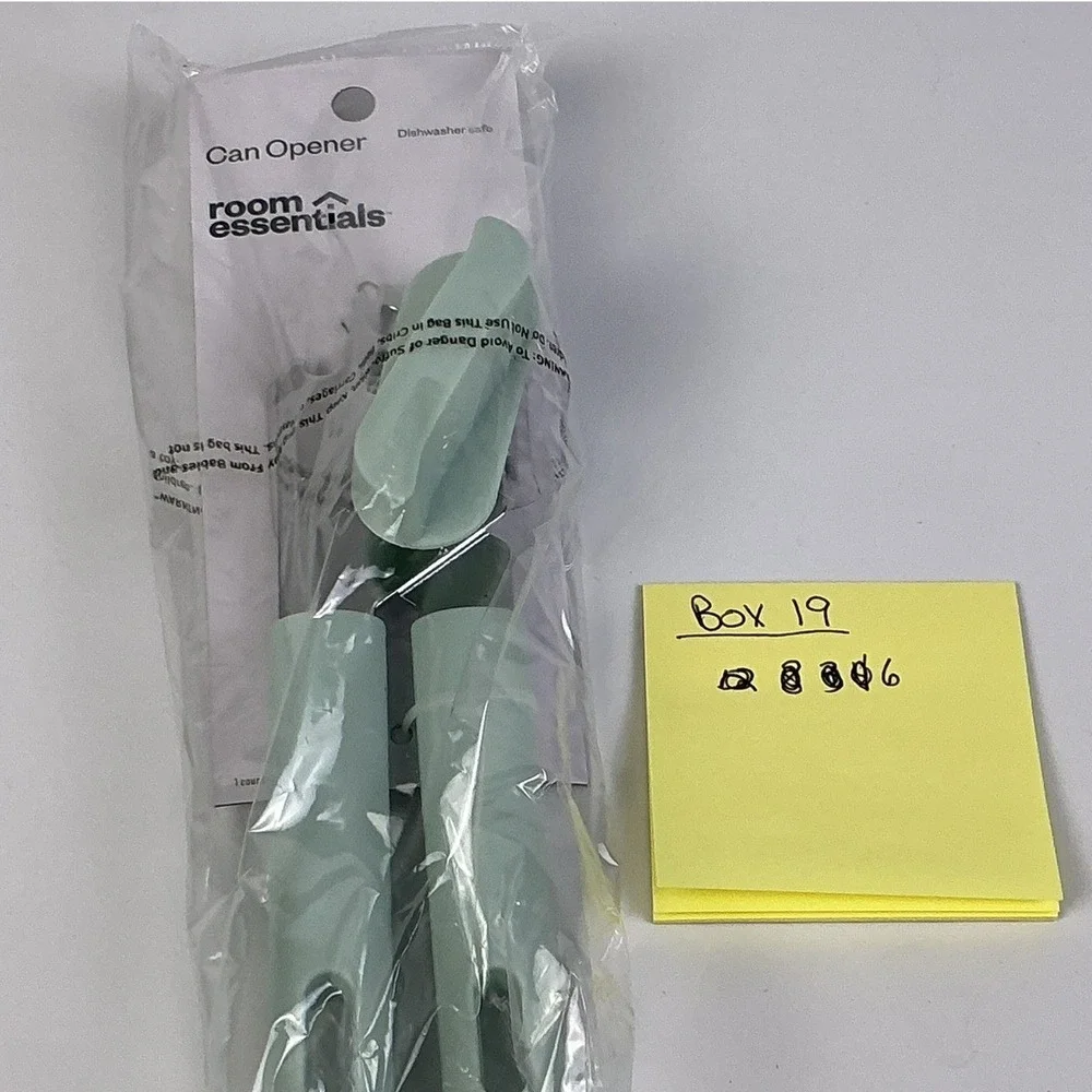 Room Essentials Mint Can Opener & 8pc‎ Measuring Cup Spoon Set NEW